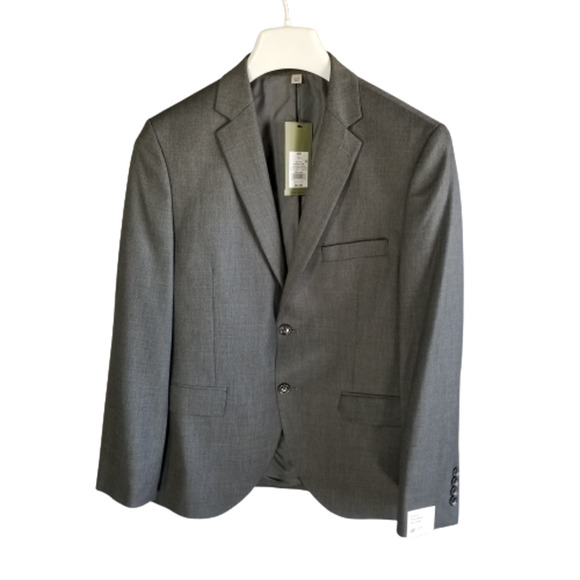 Goodfellow & Co. Men's Thunder Grey Notch 2 Button Suit Jacket Size 40R, New - Picture 1 of 12